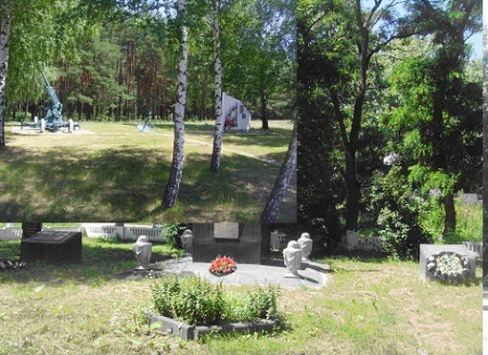 Мемориальный комплекс в честь воинов 1119 отдельного зенитного артполка 72 стрелковой дивизии, принимавших участие в Курской битве. Хутор Ржавец  Шебекинского района. 
